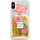 アイフォリア スマホケース レディース 【在庫限り】 IPHORIA Liquid Case for Apple iPhone X/XS - Perfume Rose Ornaments　15209 15209 [振込不可]