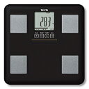 タニタ 体重体組成計 健康管理 お手軽 ダイエット コンパクト 小型 ブラック BCBI01BK BCBI01BK