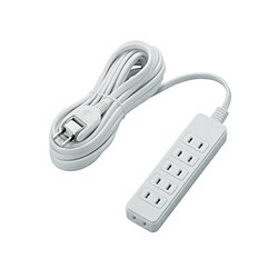 ELECOM(���쥳��) ����å������å� 6�ĸ� 5m T-ST02N-2650WH �ۥ磻�� [5m] TST02N2650WH