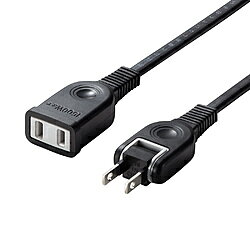 ●電源タップや機器の電源延長に便利です。●2，3，5，7，10m5タイプを用意。用途に合わせて延長できます。●トラッキング火災を予防できる絶縁キャップ付スイングプラグを採用しています。●PSE（電気用品安全法）技術基準適合品　トラッキング対策適用範囲拡大対応（耐トラッキング性試験、グローワイヤ燃焼性試験認可）長さ5.0m口数1個口スイッチタイプスイッチ無プラグ/差込口形状プラグ形状：2ピン(スイング)差し込み口形状：2ピンタップや機器の電源延長に便利。トラッキング火災防止絶縁キャップ付スイングプラグ採用。