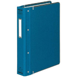 コクヨ バインダーMP 総布貼・角金付 （B5縦・200枚収容） ハ-120B 青...