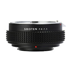 SHOTEN PK-FX　マウントアダプター　カメラ側：富士フイルムX　レンズ側：ペンタックスK PK-FX PKFX