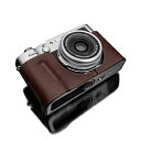 GARIZ FUJIFILM X100V用 本革カメラケース