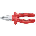 KNIPEX社 KNIPEX　0307−160　絶縁ペンチ　1000V 0307-160 307160