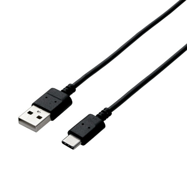 ELECOM(エレコム) 0.7m［USB-C ⇔ USB-A］2.0ケーブル 充電・転送 ［0.7m］ MPAXACX07BK MPAXACX07BK 【864】 [振込不可]