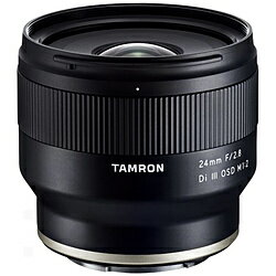 TAMRON(タムロン) カメラレンズ　24mm F/2.8 Di III OSD M1:2（Model F051）【ソニーEマウント】 [ソニーE /単焦点レンズ] F051_24F2.8Di3_M1:2