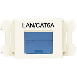 Rakuten - パンドウイット パンドウイット　JISプレート用シャッター付きアダプタ　オフホワイト　LAN・CAT6A　（10個入） CMASSP6AIW-X CMASSP6AIWX