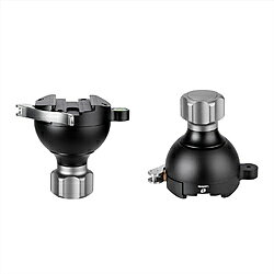 LEOFOTO クランプ付ショートハンドル ハーフボール Leofoto(レオフォト) YB-75SC Y...