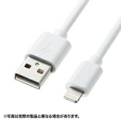 SANWA SUPPLY(サンワサプライ) Lightning ⇔ USB-Aケーブル 充電・転送 ホワイト KB-IPLT10K3W ［1.0m］ KBIPLT10K3W