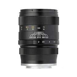 富士FILM - 中一光学 カメラレンズ　CREATOR 85mm F2 　専用フード付属 CREATOR2/85mm(X)BK ［FUJIFILM X /単焦点レンズ］ CREATOR285XBK [代引不可]