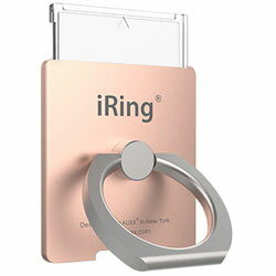 UNIQ iRing LINK2 「リングスタンド」 ローズゴールド UMS-IR09ILRG2 UMSIR09ILRG2