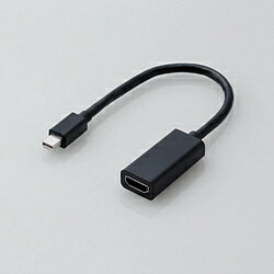 Rakuten - ELECOM(エレコム) miniDisplayPort変換アダプタ/HDMI/ブラック AD-MDPHD015XBK ADMDPHD015XBK 【864】