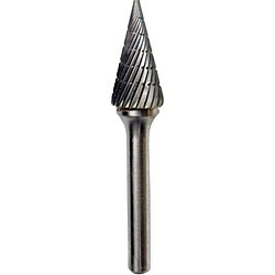 ニューレジストン 超硬バー 軸径6（mm）円錐Cカット TCBT2700C1 TCBT2700C1