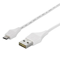 Rakuten - BUFFALO(バッファロー） どっちもUSB2.0ケーブル (A to microB) 1.2m ホワイト BCUAMBD212WH BCUAMBD212WH 【864】