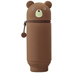リヒトラブ [ペンケース]SMART FIT PuniLabo スタンドペンケース （BIGサイズ）A77141 クマ A77141