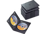 ELECOM エレコム CCD-DVD06BK DVDトールケース2枚収納タイプ 10枚パック ブラック CCDDVD06BK 【864】