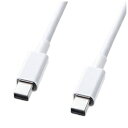 SANWA SUPPLY(サンワサプライ) ミニDisplayPortケーブル【ミニDisplayPort オス】⇔【ミニDisplayPort オス】(2.0m・ホワイト) KC-DPMM2W KCDPMM2W