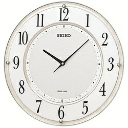 SEIKO ソーラー電波掛け時計 「ソーラープラス」 SF506W SF506W