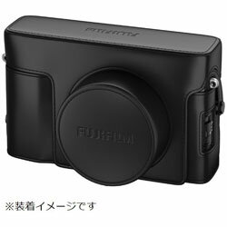 富士フイルム(FUJIFILM) レザーケース LC-X100V ブラック FLCX100VB