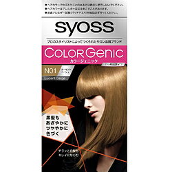 シュワルツコフヘンケル syoss(サイオス) カラージェニック ミルキーヘアカラー NO1 ルーセントベージュ （） 〔カラーリング剤〕