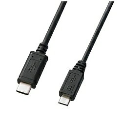 SANWA SUPPLY(掠ץ饤) 2.0mUSB-C  USB microB2.0֥ ž֥åKU-CMCBP320 KUCMCBP320