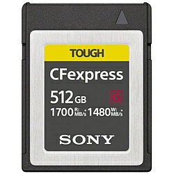 SONY(ソニー) CFexpressカード　Type B TOUGH(タフ) CEB-Gシリーズ CEB-G512 [512GB] CEBG512J