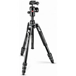 Manfrotto befreeアドバンス アルミニウムT三脚キット（ブラック）MKBFRTA4BKBH MKBFRTA4BK-BH ブラック  MKBFRTA4BKBH