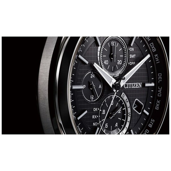 シチズン AT8040-57E ［ソーラー電波時計］アテッサ 「エコ・ドライブ電波時計 ダイレクトフライト 針表示式 薄型」 AT804057E