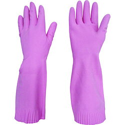 Natural Gum Mitten - 東和コーポレーション トワローブ 天然ゴム手袋 あつ手 M ピンク 200PM 200PM