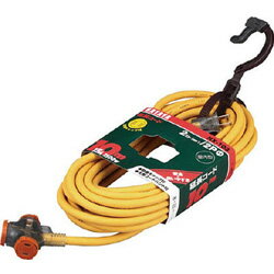 ハタヤリミテッド 2P延長コード　10m　マスタードイエロー　NX103Y NX103Y