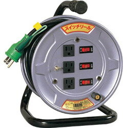 日動工業 電工ドラム スイッチリール 100V アース付 10m SWE13 SWE13