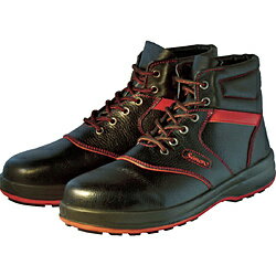 シモン SL22R-26.5 シモン 安全靴 編上靴 SL22-R黒/赤 26.5cm SL22R26.5