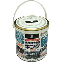 Coating, Repair, Various Materials - シントーファミリー 4404-0.7 シントー 水性つやありキング 黒 0.7L 44041