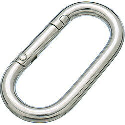 トラスコ中山 ステンレス カラビナジュニア TKJR1 TKJR1