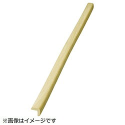 トラスコ中山 安心クッション L字型 小 1本入り 木目 TAC94 TAC94