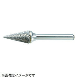 トラスコ中山 超硬バー テーパー型 Φ16X刃長25X軸6 シングルカット TB5C160S TB5C160S