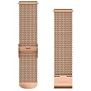 楽天ソフマップ　デジタルコレクションGARMIN（ガーミン） Quick Release バンド 20mm 18K Rose Gold PVD Milanese 010-12924-64 0101292464