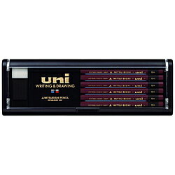 三菱えんぴつ U5H（鉛筆/ユニ5H/1ダース） U5H