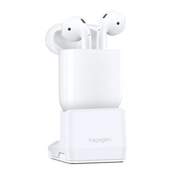 SPIGEN AirPods(エアーポッズ)Stand 000CD21203 ホワイト 000CD21203