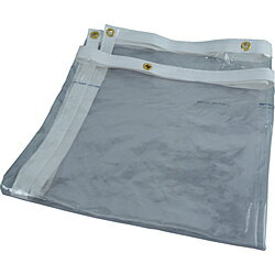 トラスコ中山 TRUSCO　衝立用　透明シート　防炎タイプ　W970XH1970　厚み0．3 B3TM