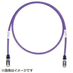 樂天商城 - パンドウイット パンドウイット　CAT6A／CAT6　シールドパッチコード　1m　紫 STP6X1MVL STP6X1MVL