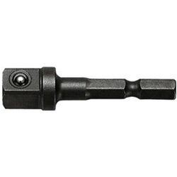 Rakuten - 長堀工業 ドライバーアダプター6．35x対辺四角9．52mmx50Lボール止付 4DA305NB 4DA305NB