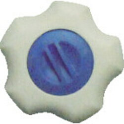 三星産業貿易 フィットノブ M8 本体／白 キャップ／青 （5個入り） FITWM8B5P FITWM8B5P