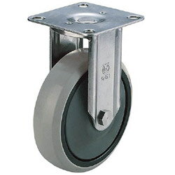 ユーエイキャスター キャスターステンレス製固定車 150径ナイロンホイルウレタン車輪 SUSGUK2150 SUSGUK2150