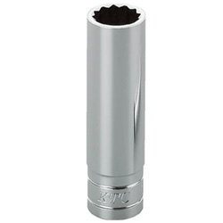 京都機械工具 9．5sq．ディープソケット（十二角）23mm B3L23W B3L23W