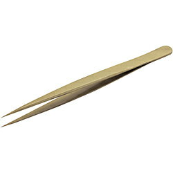 樂天商城 - トラスコ中山 真鍮製ピンセット 140mm 先細型 TSP82 TSP82
