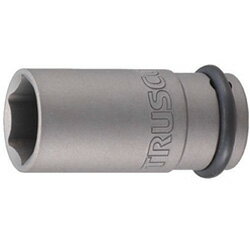 トラスコ中山 インパクト用ロングソケット（差込角12.7）対辺8mm T408AL T408AL