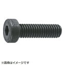 トラスコ中山 低頭六角穴付ボルト 黒染め全ネジ サイズM5X12 19本入 B0810512 B0810512