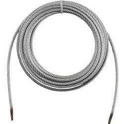 トラスコ中山 TRUSCO 手動ウインチ用ワイヤーΦ8×40M用(切りっ放し) WW8-40 WW840