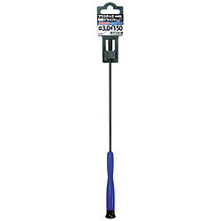 Rakuten - 新亀製作所 サンフラッグ プラスチック精密ドライバー －3.0 軸長150mm 1070-3.0-150 10703015